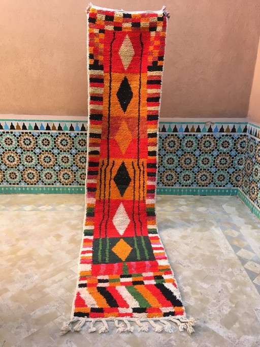 Boujaad Flurteppich 305 x 79 cm