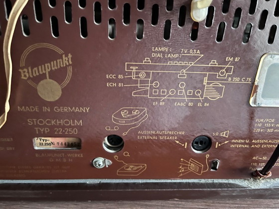 Image 1 of Old 60s radio Blaupunkt Stockholm
