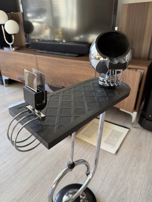 Demeyere Art-Déco-Standaschenbecher vintage