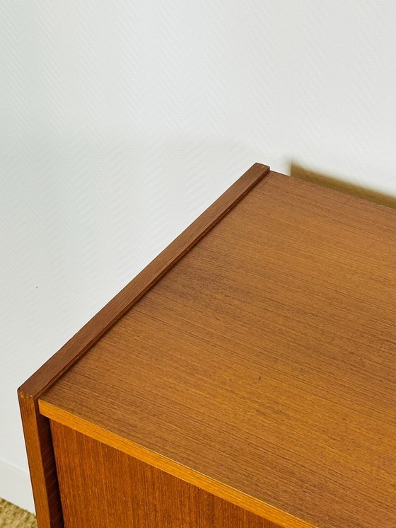 Image 1 of Enfilade haute vintage scandinave en teck, 1960