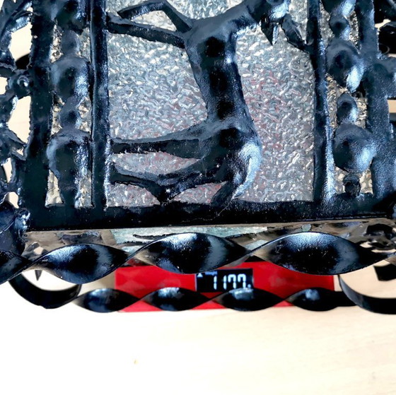 Image 1 of LANTERNA IN FERRO BATTUTO