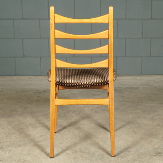 Vintage Eetkamerstoelen – Bähre Mignon Möbel – Jaren 60 – Textile (photo 7 of 18)