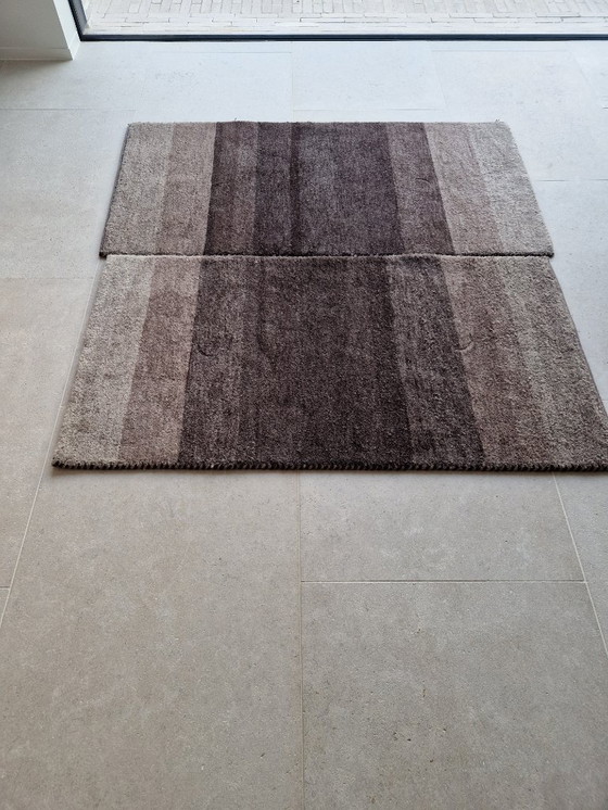 Image 1 of 2 tappeti India Gabbeh S-07/Grigio + certificato