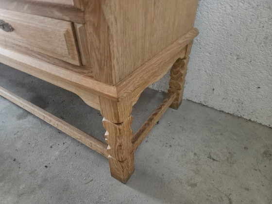 Image 1 of Massief eiken dressoir van Henning Kærnulf Kjaernulf