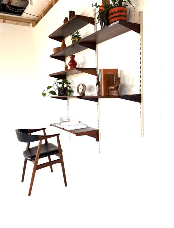 Image 1 of Vintage modulair wandsysteem, Kai Kristiansen ‘60