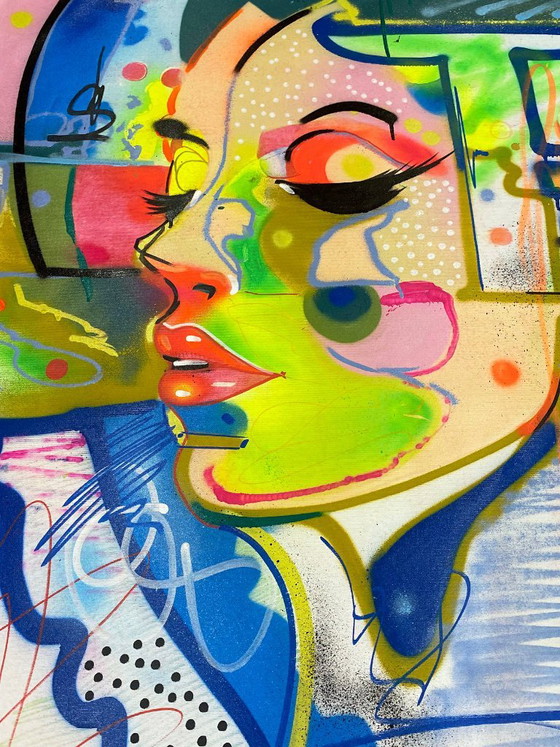 YOUTHONE - Neon Identity - Artist Canvas – Paintings & Drawings (photo 5 of 17)