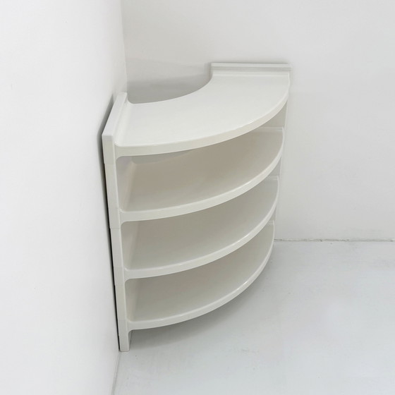 Image 1 of Arced / Corner Shelf by Olaf Von Bohr for Flair, 1970s