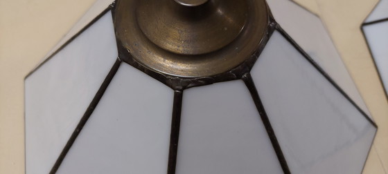 Image 1 of 2 lampade a sospensione Tiffany