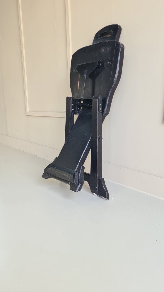 Image 1 of 6 x Unieke Brutalist Eetkamerstoelen – Spaans Design uit de Jaren '60