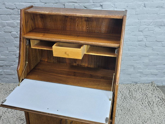 Image 1 of Mobiletto da scrittura laccato lucido dal design vintage, anni '60