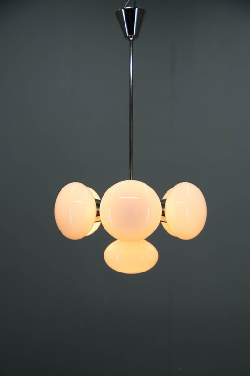 Space Age Chandelier Sputnik by Kamenicky Senov, 1970s