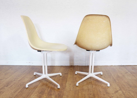 Image 1 of Pair Of Eames La Fonda Chairs 1970