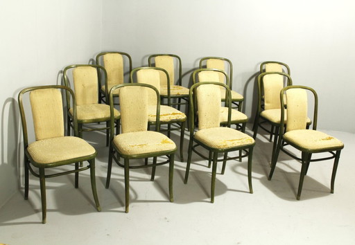 Project Chairs Ton 12 pezzi, anni '70