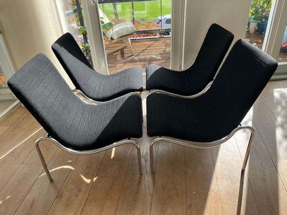 Image 1 of 4x sedie a sdraio Kho Liang Le 703 per Stabin-Bennis