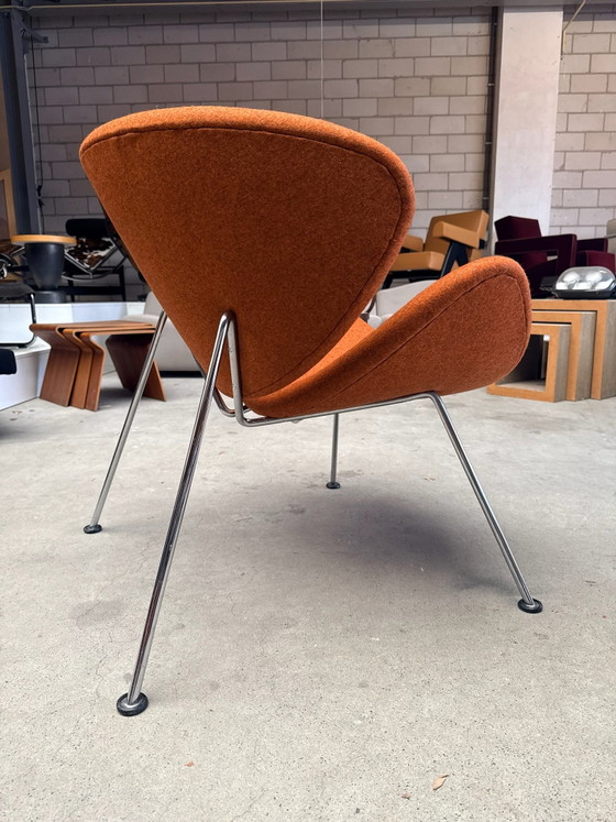 Artifort Orange Slice, Pierre Paulin, Sessel, Stoff, Holz (Foto 11 von 13)
