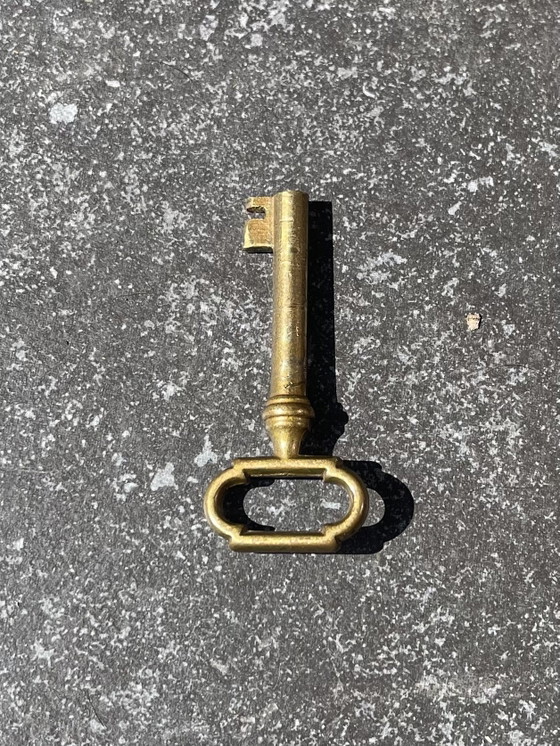 Sekretärsschrank im Art-Deco-Stil – Aufbewahrungsschrank, Glass, Metal (photo 5 of 15)