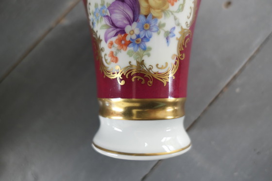 Image 1 of Vintage Vaas Bavière Schumann Arzberg Vieux Meissen