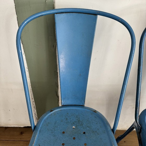Image 1 of 6 chaises de jardin Tolix originales