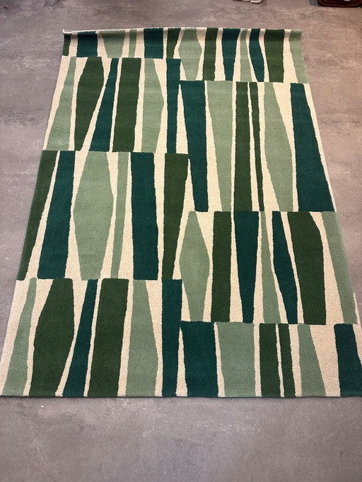 Rug Brink and Campman Scion Saku Olive 160x230 cm wool