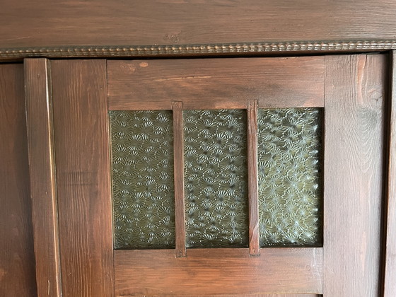 Antiker Schrank – Schränke, Glass, Metal (photo 3 of 5)