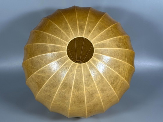 Image 1 of Lampada da soffitto anni '60/'70, lampada a globo "Moon", Goldkant Leuchten Cocoon Design