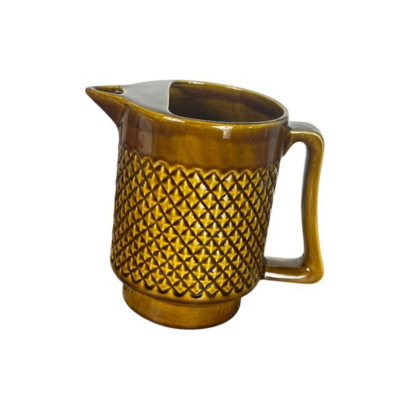 Antique Sarreguemines ceramic pitcher – Glass & Decanter (photo 7 of 7)