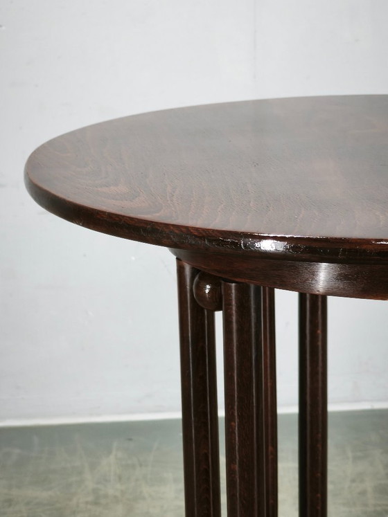 Fledermaus Weense Secession-tafel, toegeschreven aan Kohn of Thonet, circa 1900. – Bijzettafels, Other (photo 6 of 9)