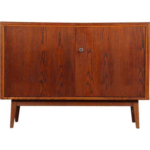 Commode vintage en bois, Tchécoslovaquie 1960