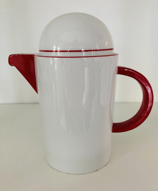 Vintage Porcelain Coffee Pot Monno