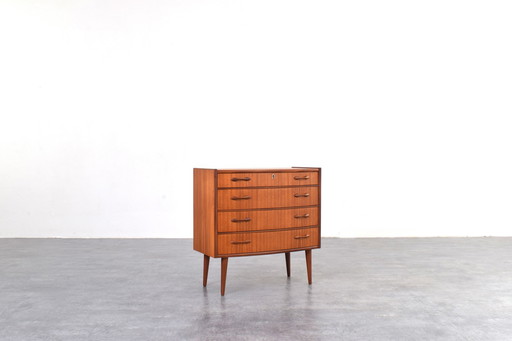 Mid Century Norwegian Teak Chest Of Drawers By Brødrene Blindheim For Sykkylven, 1960s.
