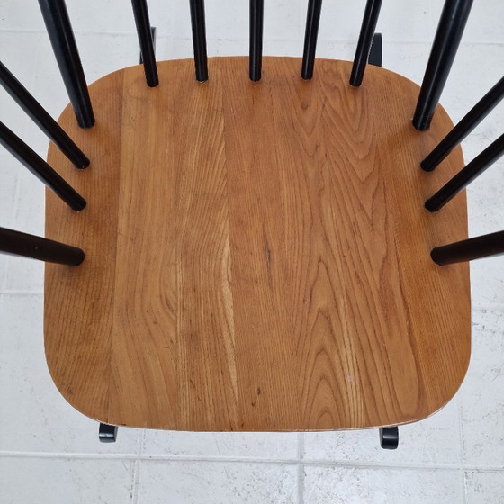 Image 1 of Sedia a dondolo disegnata da Ilmari Tapiovaara per Asko, Finlandia, anni '60