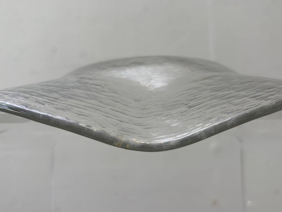 Image 1 of Glasi Hergiswil Glasschale Mit Wellenrand, Schweiz, 1960er Jahre