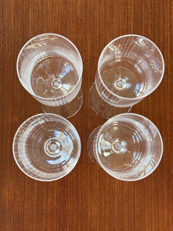 Image 1 of Set di 4 bicchieri da vino House Doctor - design minimalista - vetro trasparente