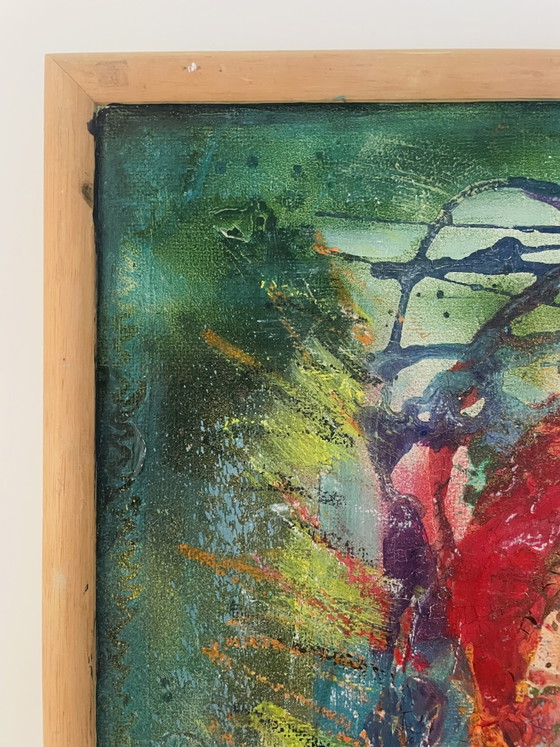 Image 1 of I sing my thoughts, Barbera van der Poel, acrylic on wood