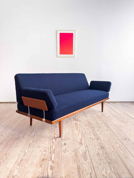 Image 1 of Mid-Century Danish Daybed Minerva Series with Armrests by Peter Hvidt and Orla Mølgaard Nielsen for France & Son, 1960s
