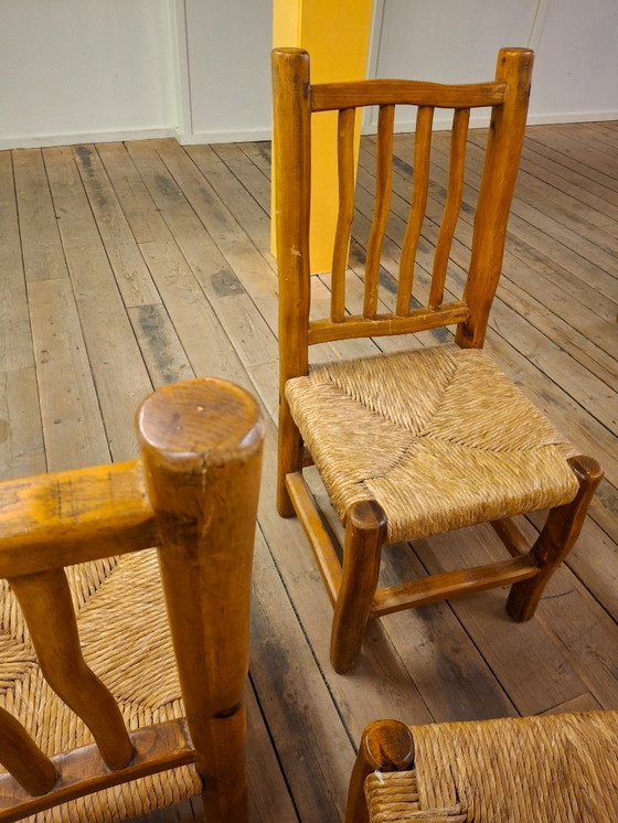 Image 1 of 6x vintage eetkamerstoel