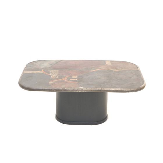 Image 1 of Vintage brutalist coffee table by Marcus Kingma from 1985