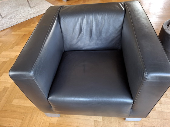 Image 1 of 1x Poltrona Linteloo Pelle Antracite