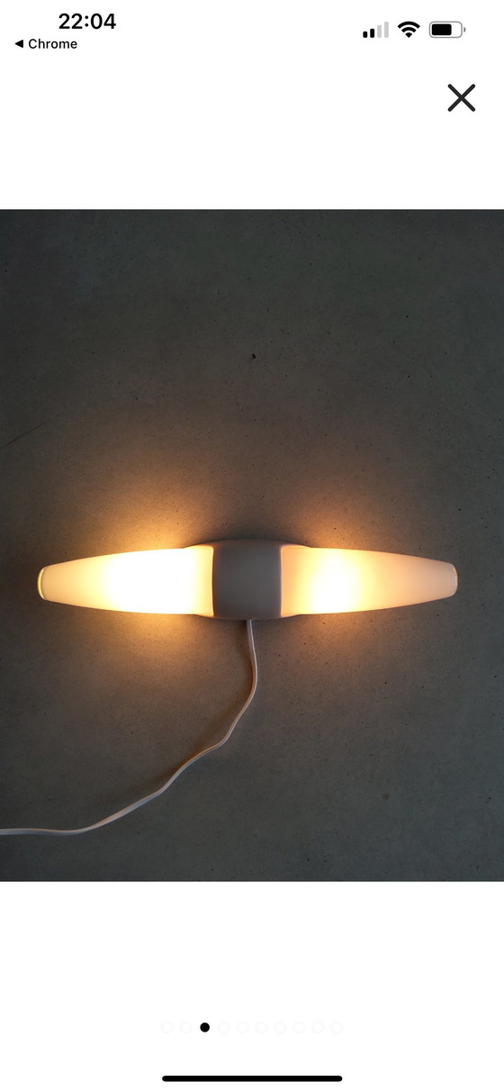 Image 1 of Bo-Niko Baquelite Badezimmerwandleuchte 1950-1960.