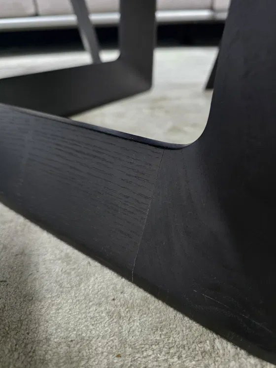 Image 1 of Poltrona Frau “Bolero” dining table Calacatta Oro Marnle matt finish