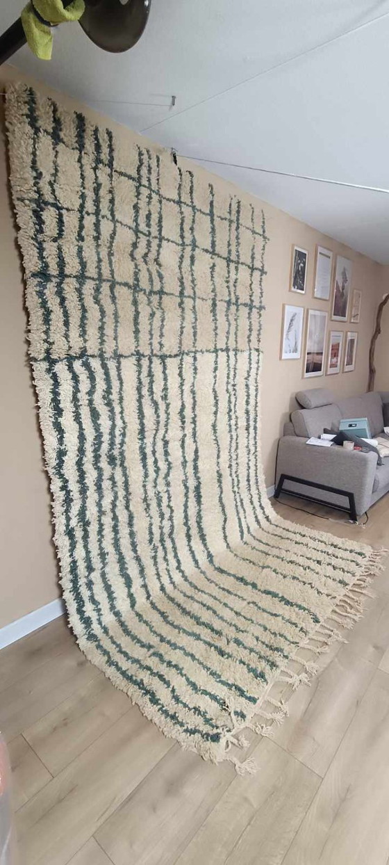 Image 1 of Berber carpet rug new wool moroccan Carpet - 332 x 201 cm 300 x 200 m Type B12.7