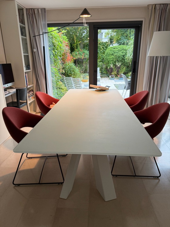 Bonaldo Italian Designer Dining Table (TABLE ONLY), Dining set, Glass, Transparent (photo 5 of 5)