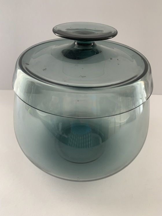Image 1 of Wilhelm Wagenfeld seltene Gebäckdose Bonboniere Dose Lidded Box Mod. 487 WMF Bauhaus Desgin Württembergische Metallwarenfabrik