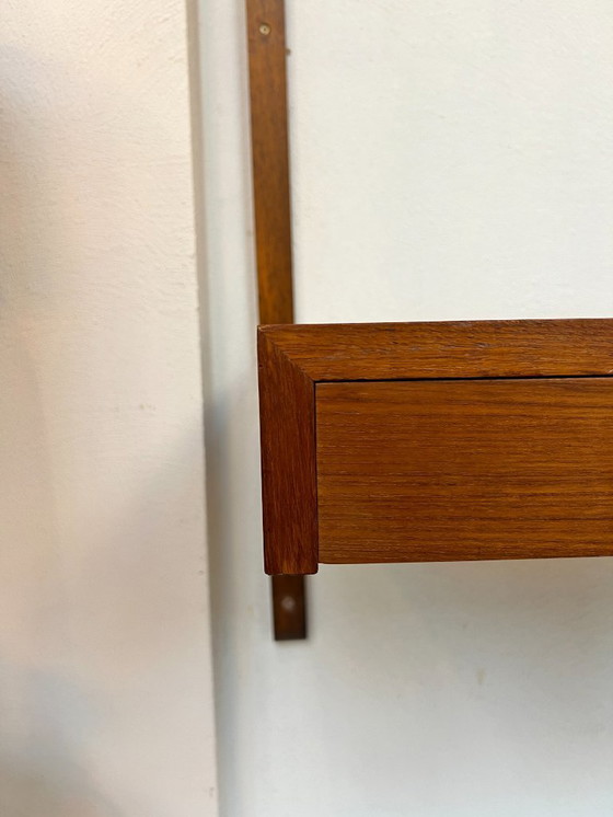 Image 1 of Sistema a parete vintage Poul Cadovius Royal System in teak, anni '60