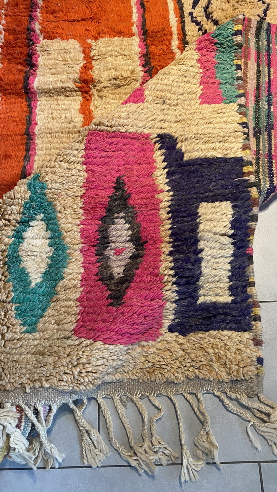 Image 1 of Tappeto berbero fatto a mano 290x194 cm – Montagne dell'Atlante, opera d'arte in lana su lana