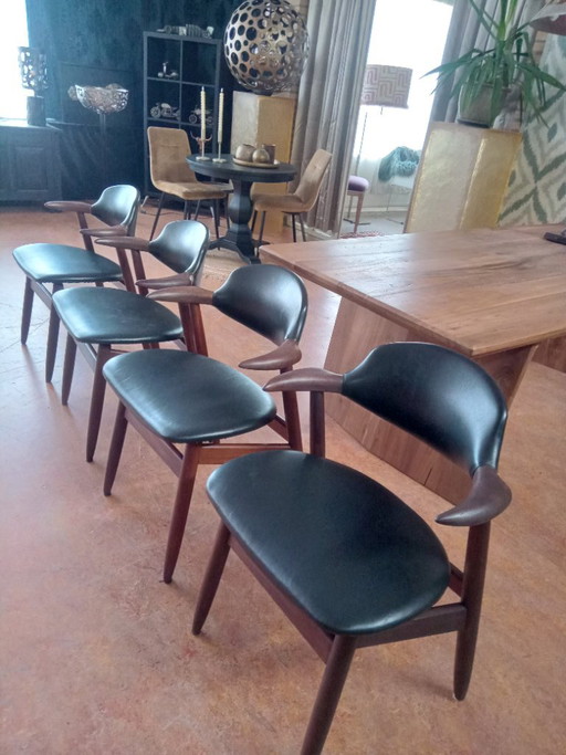 Sillas cuerno de vaca de Tijsseling 4 x