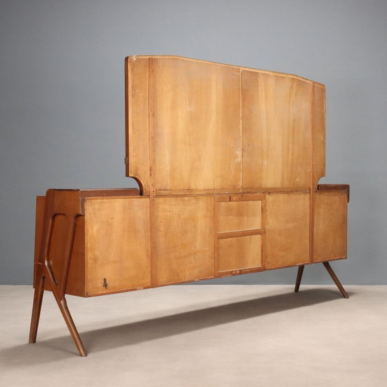 Image 1 of 1960s sideboard with mirror