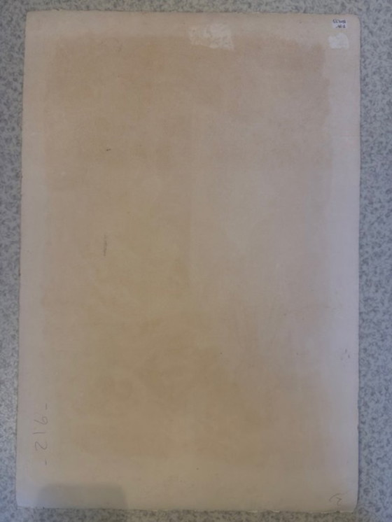 Image 1 of Litografia di Emilio Grau Sala - Pittore e la sua modella