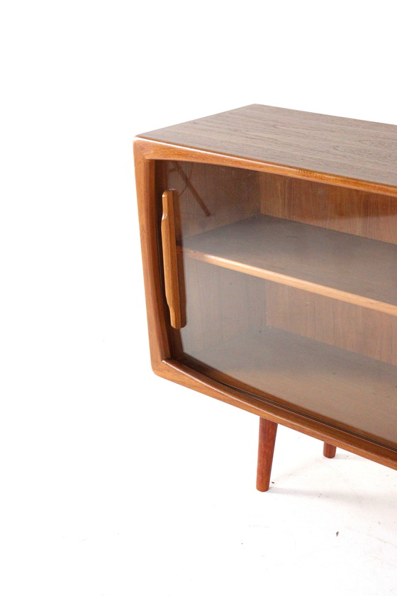 Image 1 of Credenza Dyrlund Vitrine Credenza 'Simested' vintage