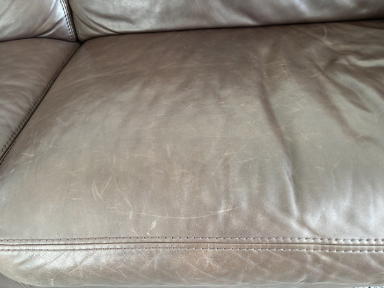 Image 1 of Bellissimo divano in pelle marrone cholade